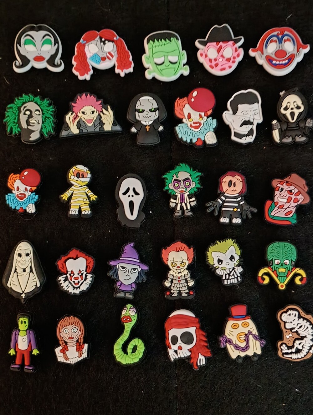 10/$10 Jibbitz Croc Charms - Mix/Match - Halloween Characters - New